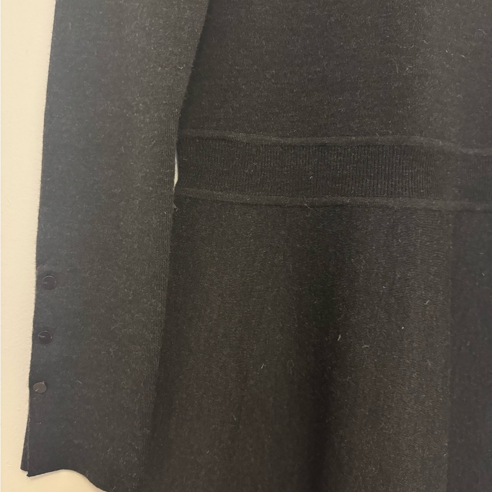 Theory Black Long Sleeve Dress - Picture 4 of 4